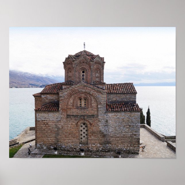 Póster Iglesia de San Juan en Kaneo (Frente)