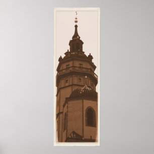 Póster Iglesia de San Nicolás, Leipzig