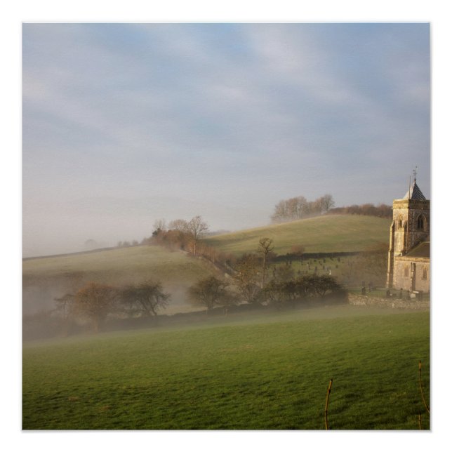 Póster Iglesia de Santa María Crosthwaite (Anverso)