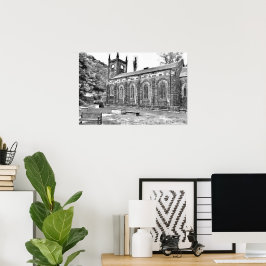 Póster Iglesia de Santa María, Luddenden