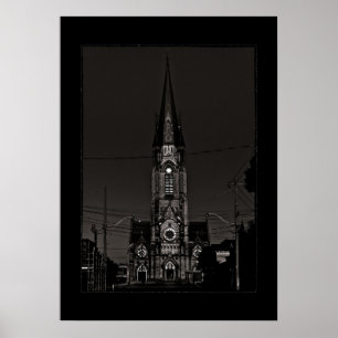Póster Iglesia de Santa María nº 1 con frontera