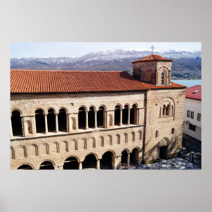 Póster Iglesia de Santa Sofía en Ohrid