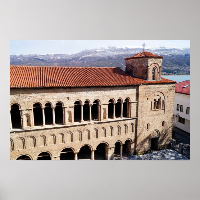Póster Iglesia de Santa Sofía en Ohrid (Frente)