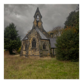 Póster Iglesia de Todos los Santos, Whitley