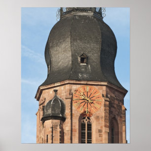 Póster Iglesia del Espíritu Santo en el casco antiguo de