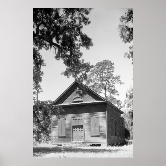 Póster Iglesia del Oak Negro (Frente)