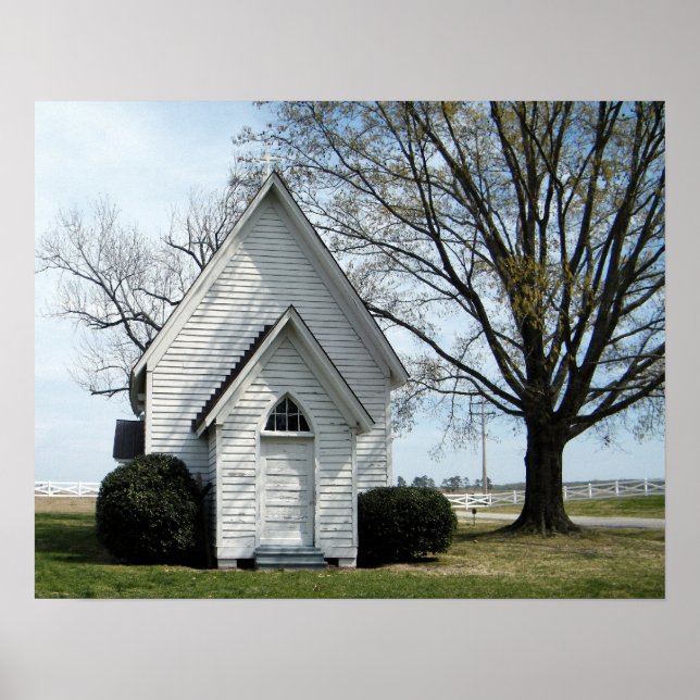 Póster Iglesia del Pequeño País (Frente)