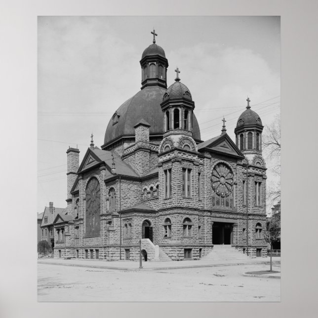 Póster Iglesia del Sagrado Corazón (Frente)