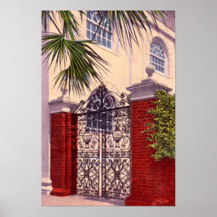 Póster Iglesia del St. Michaels de la puerta de