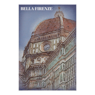 Póster ** Iglesia DUOMO Florencia Florencia Italia AP12