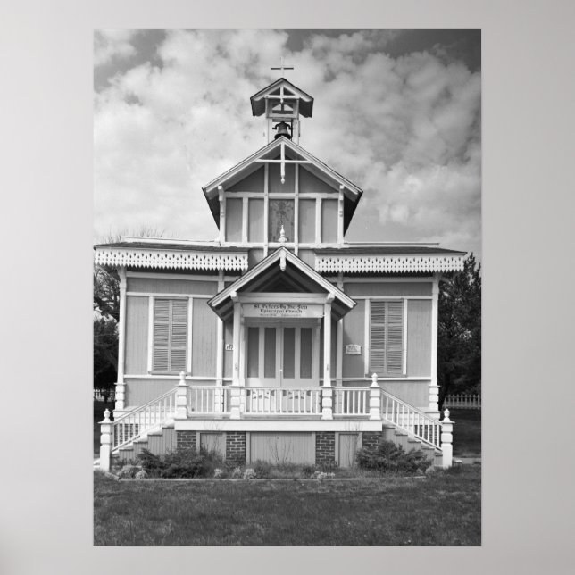 Póster Iglesia episcopal de San Pedro (Frente)