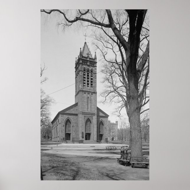 Póster Iglesia episcopal de Trinidad (Frente)