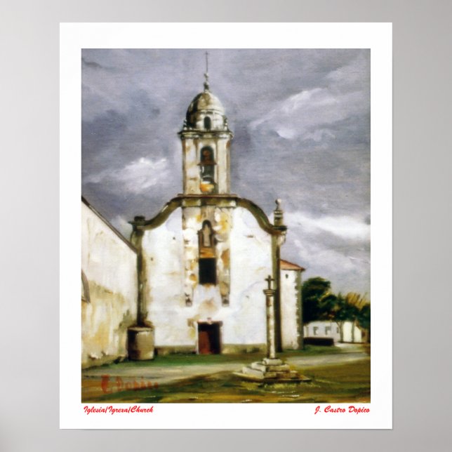 Póster Iglesia/Igrexa/Church (Frente)