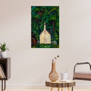 Póster Iglesia india Emily Carr