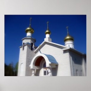 Póster Iglesia ortodoxa rusa