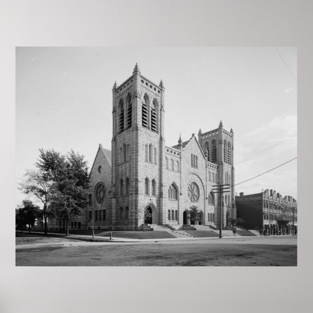 Póster Iglesia presbiteriana de Westminster (Frente)