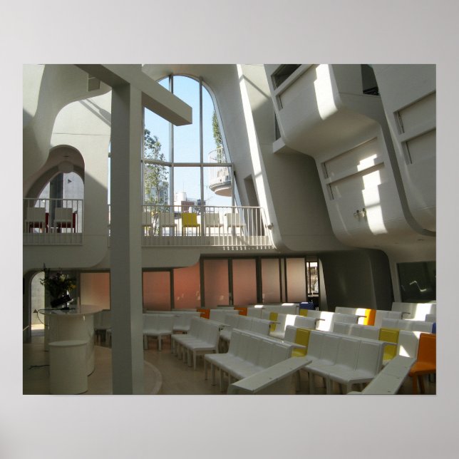 Póster Iglesia protestante de Harajuku, Tokio, Japón (Frente)