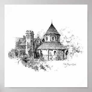 Póster Iglesia redonda