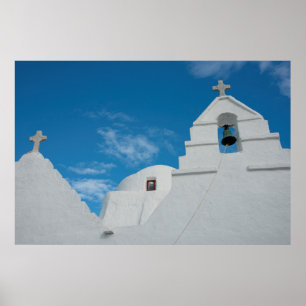 Póster Iglesia típica encalada