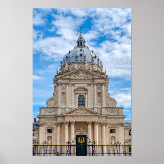 Póster Iglesia Val-de-Grace y hospital del ejército en Pa (Frente)