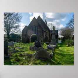 Póster Iglesia y cementerio de San Lucas, Norland
