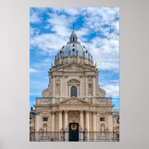 Póster Iglesia y Hospital Militar Val-de-Grace en París