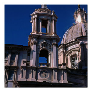 Póster Iglesias Roma Italia