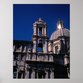 Póster Iglesias Roma Italia