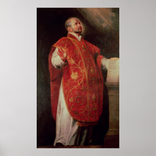Póster Ignacio de Loyola Fundador de los Jesuitas