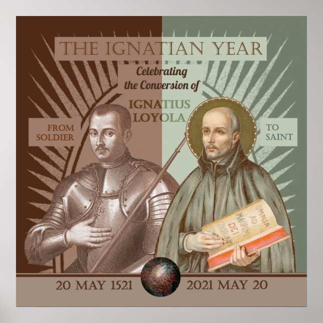 Póster Ignatius Loyola: De Soldado A San (SAE 004) (Frente)