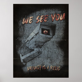 Póster Ignorar - Diseño de Calzado Tecno-Distópico