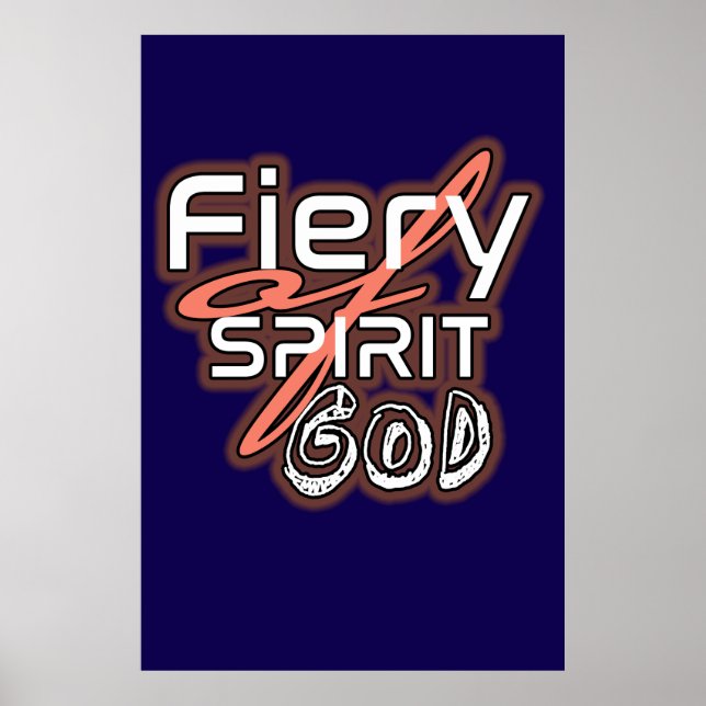Póster Ignorar la esperanza: El espíritu feroz de Dios Po (Frente)