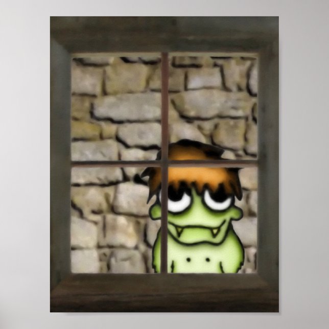 Póster Igor en casa (Frente)