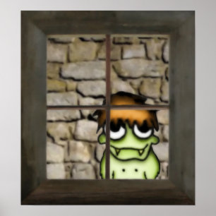 Póster Igor en casa Poster