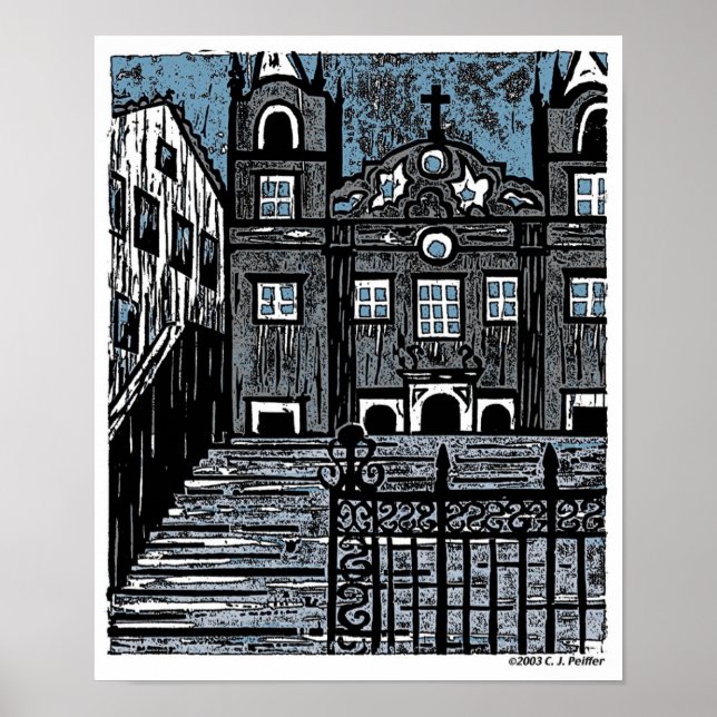 Póster 'Igreja Nosso Senhor do Passo' (Frente)