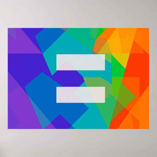 Póster Igual (LGBT) (Frente)