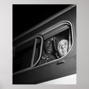 Póster Igualdad de oportunidades War, 1943