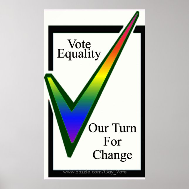 Póster Igualdad de Voto (Frente)