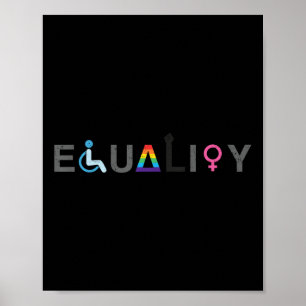 Póster Igualdad Lgbt Discapacidad Lgbtq Angustiado _1