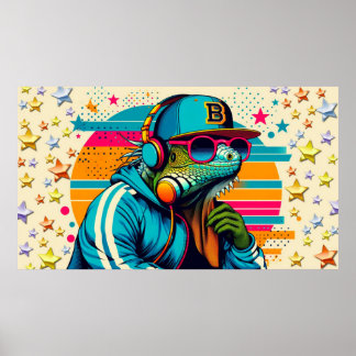 PÓSTER IGUANA B' BOY 5