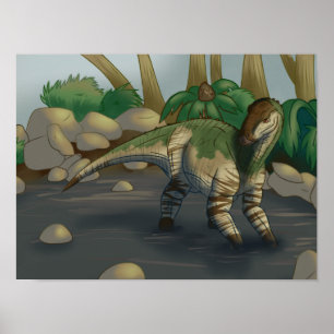 Póster Iguanodon