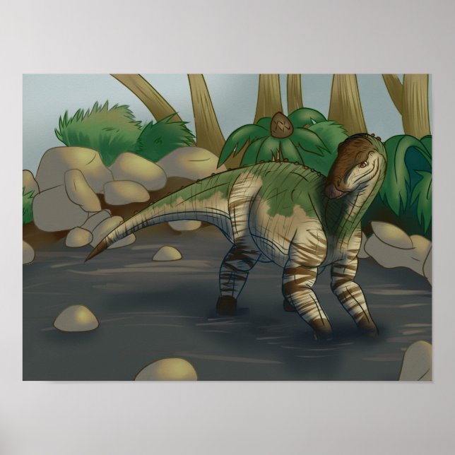 Póster Iguanodon (Frente)