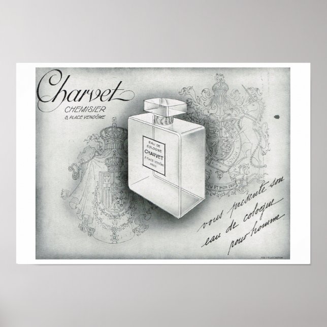 Póster Iiustration 1931, Charvet (Frente)