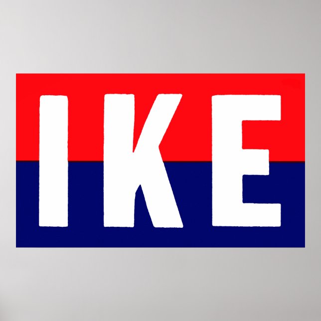 Póster Ike para presidente en 1952 (Frente)