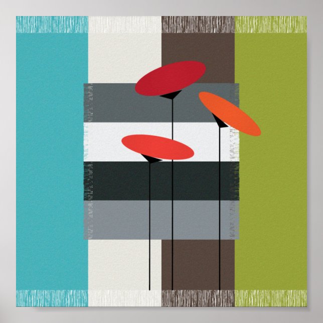 Póster Ikea Throws Stripes Poster (Frente)