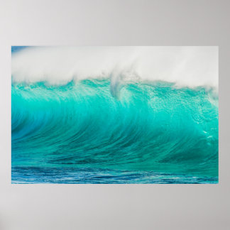 Póster Ikea Wave Fotografía de Ola Hawaiana