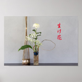 Póster Ikebana