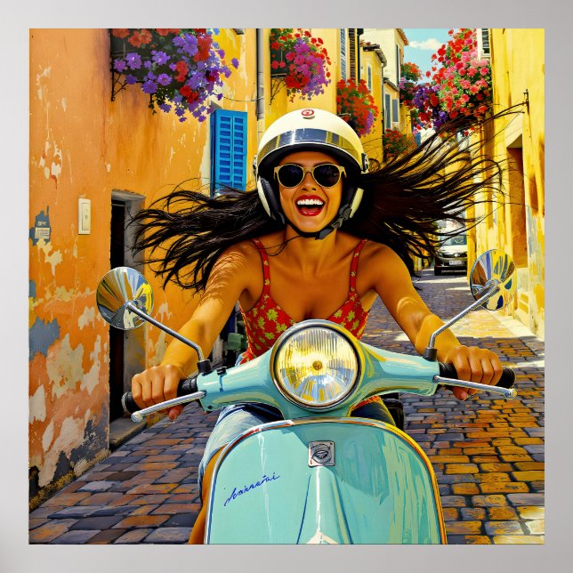 Póster  “Il riso del vento” (Laughter of the Wind) (Frente)