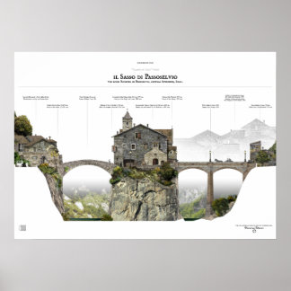 Póster Il Sasso di Passoselvio