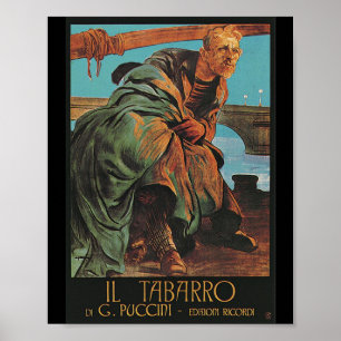 Póster Il Tabarro (Giacomo Puccini)